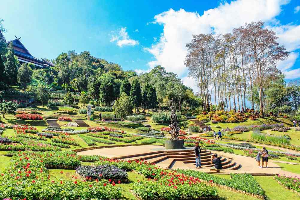Doi Tung & Mae Fah Luang Bahçesi