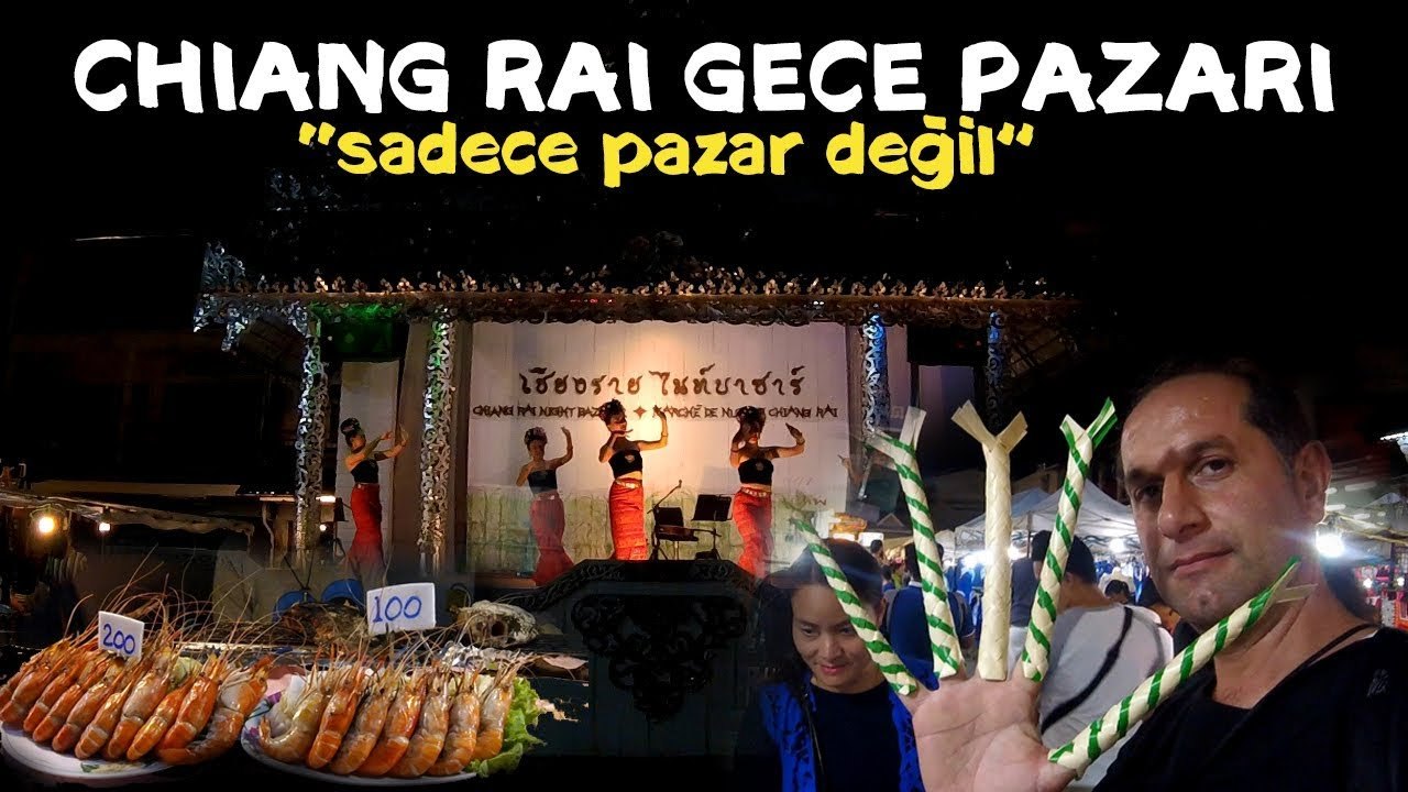 Chiang Rai Gece Pazarı & Bazaar