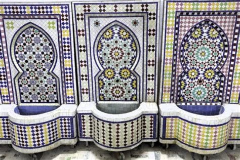 Fes mavisi çini (zellij)