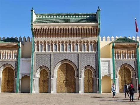 Fes Kraliyet Sarayı Kapıları (Dar el-Makhzen)