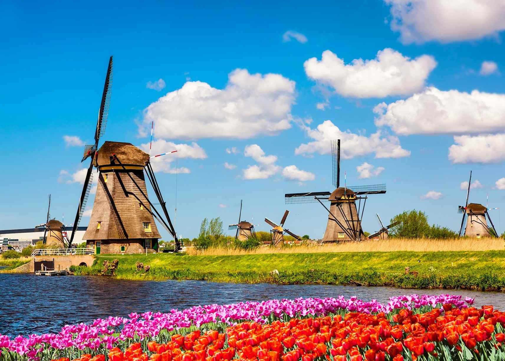 Kinderdijk Yel Değirmenleri