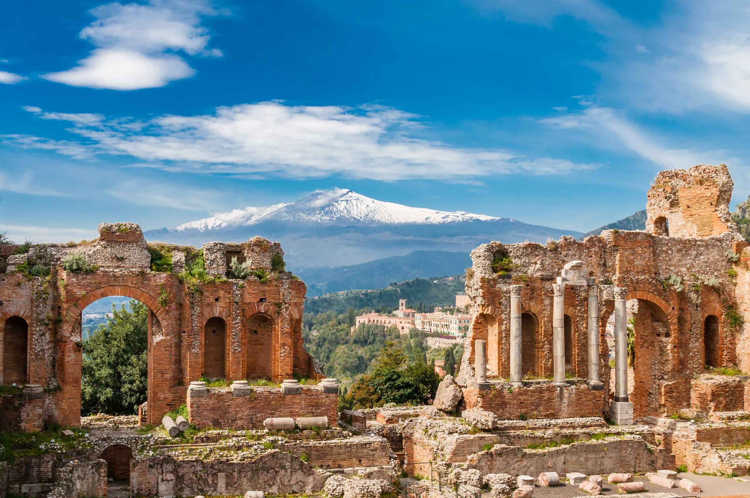 Sicilya (Taormina & Etna)