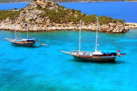Kalkan Kalkan Tekne Turu (Gizli Koylar)