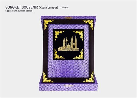 Songket / kalay magnet + hediyelik