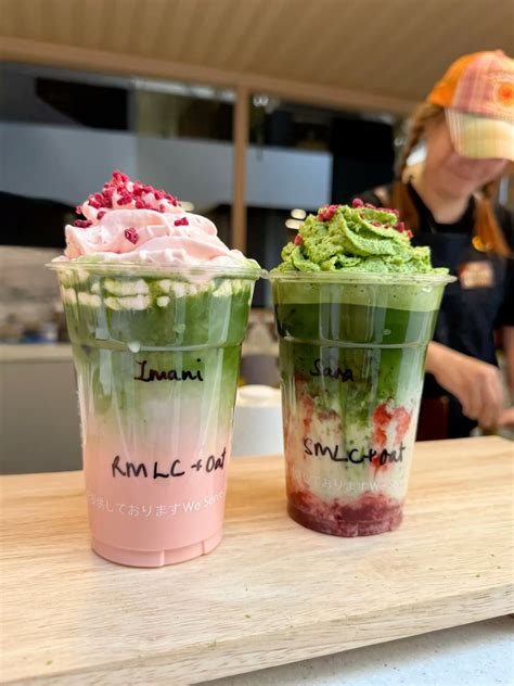 Matcha (yeşil çay) tatlıları