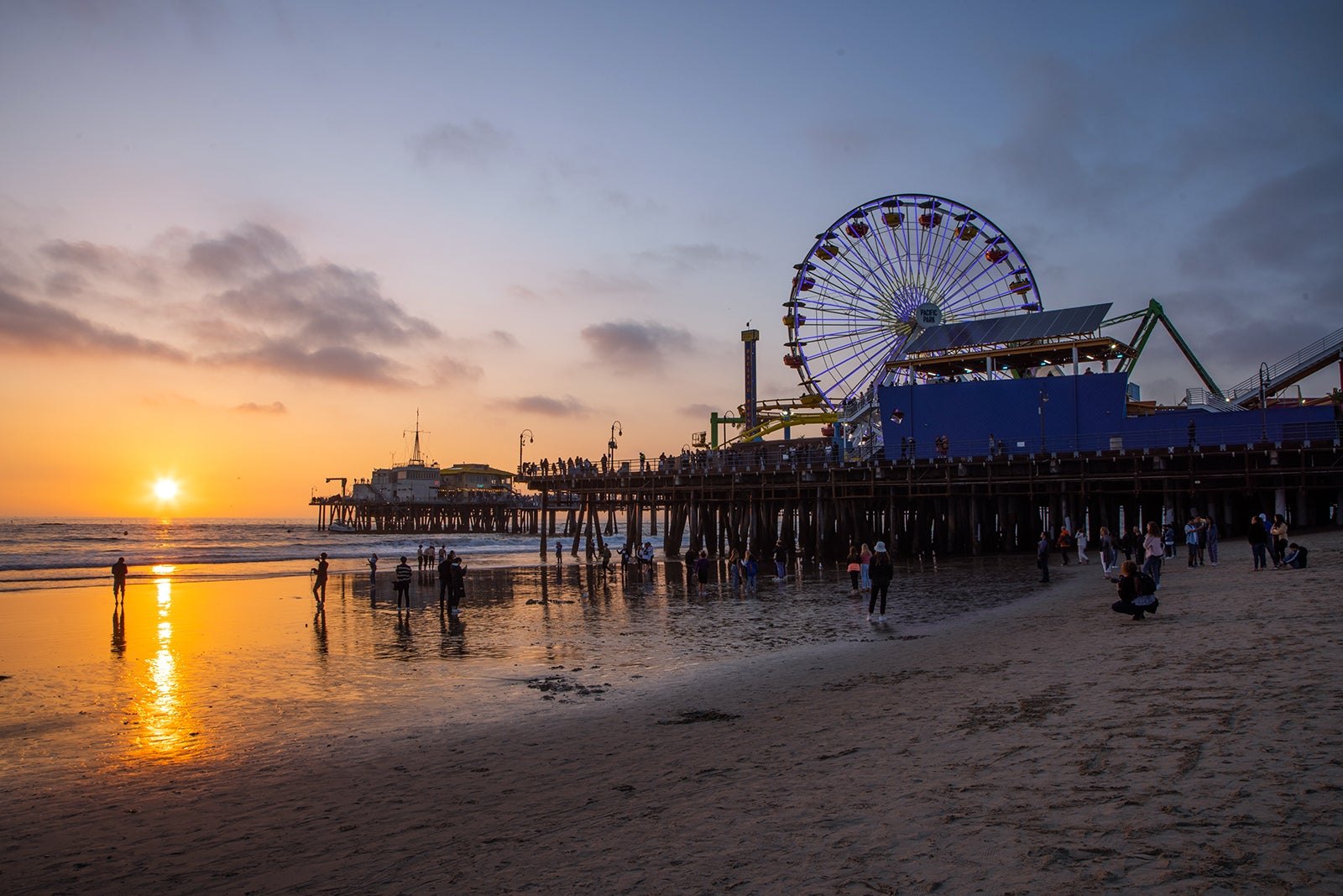 Santa Monica Pier & Plajı