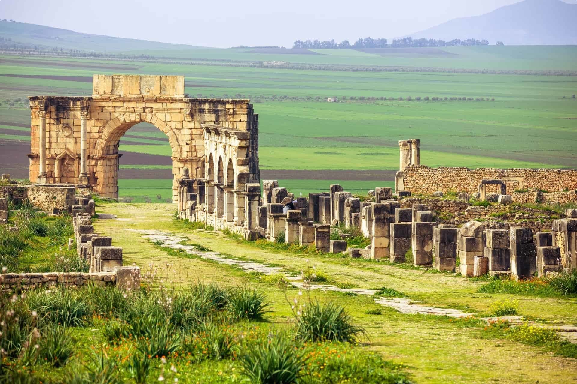 Volubilis Roma Harabeleri