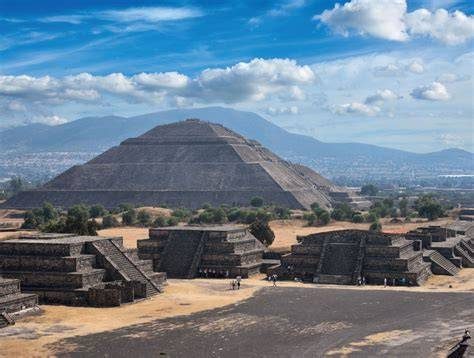 Mexico City Teotihuacan Piramitleri