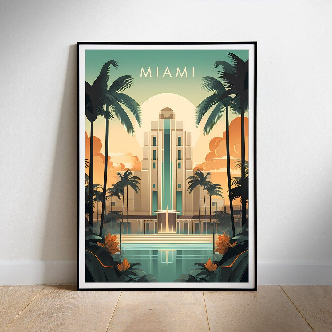 Art Deco baskı / poster