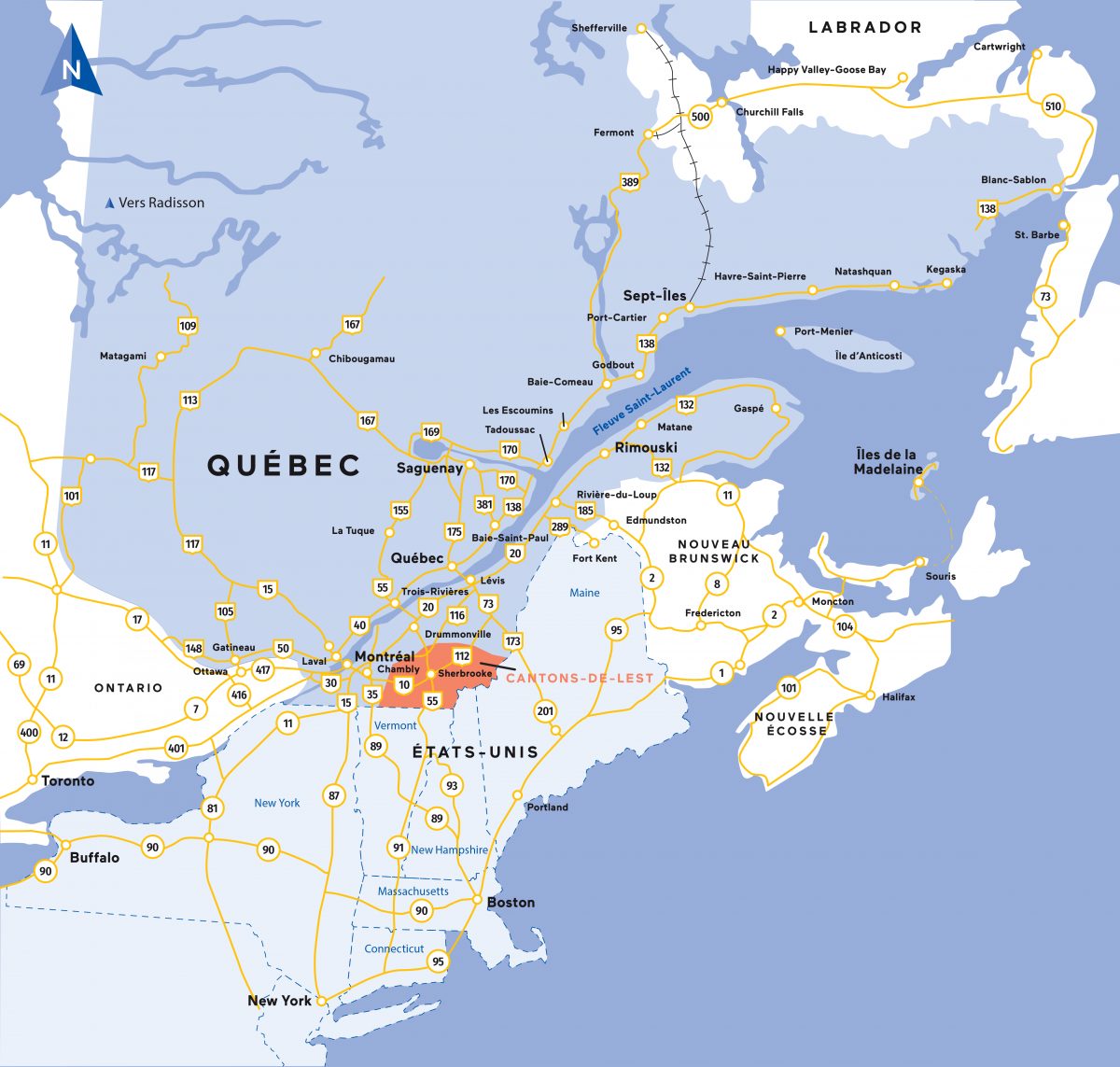 Eastern Townships (Cantons)