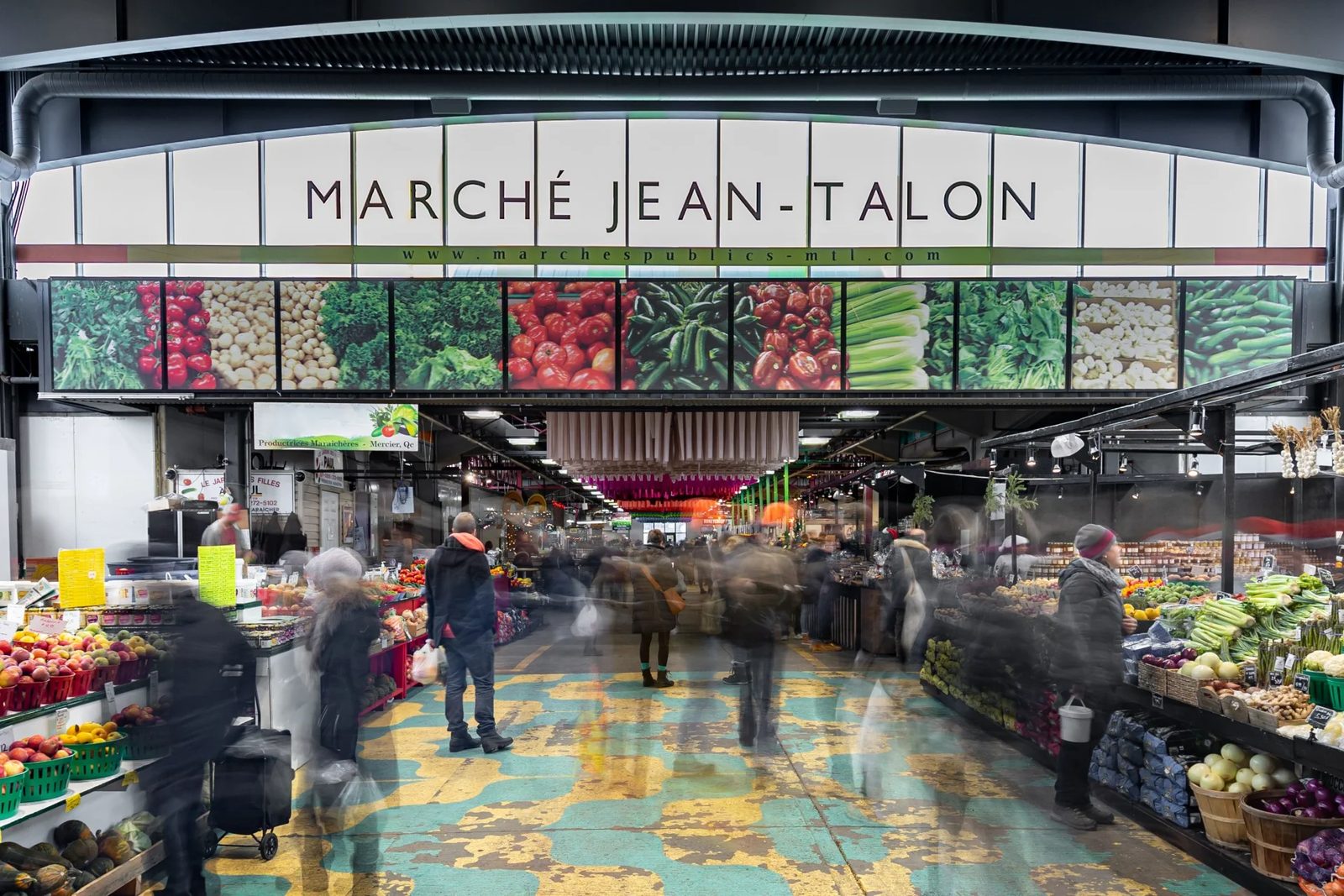 Montreal Jean-Talon Pazarı