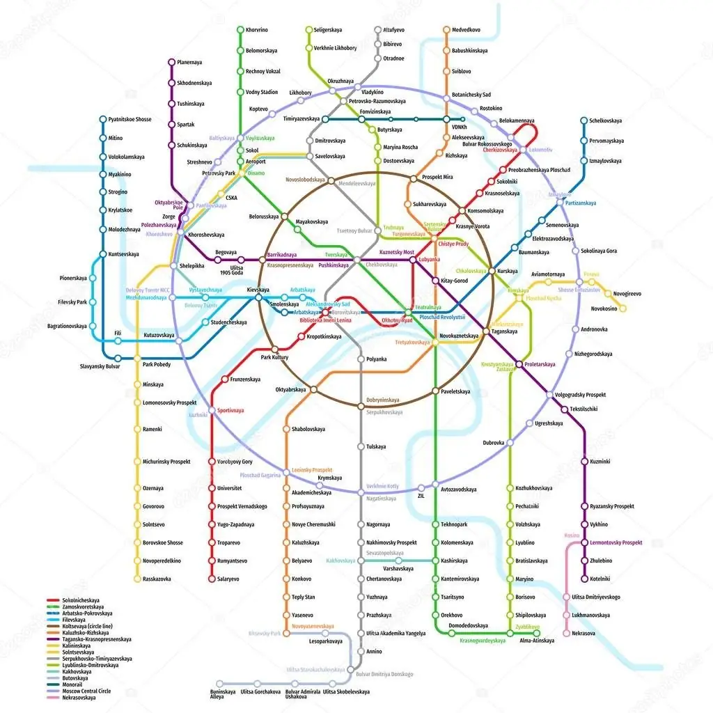 Moskova Metrosu (saray istasyonlar)