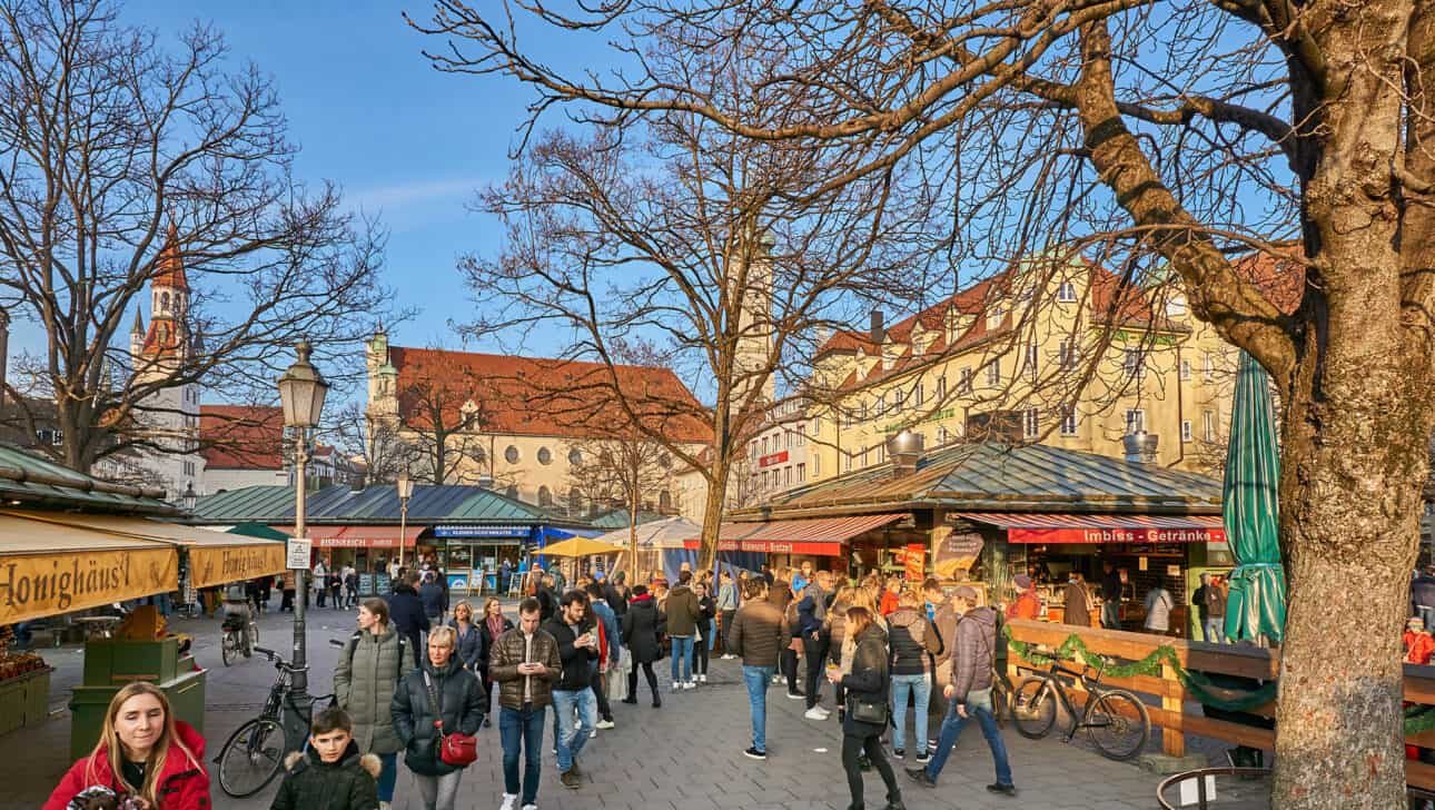 Münih Viktualienmarkt
