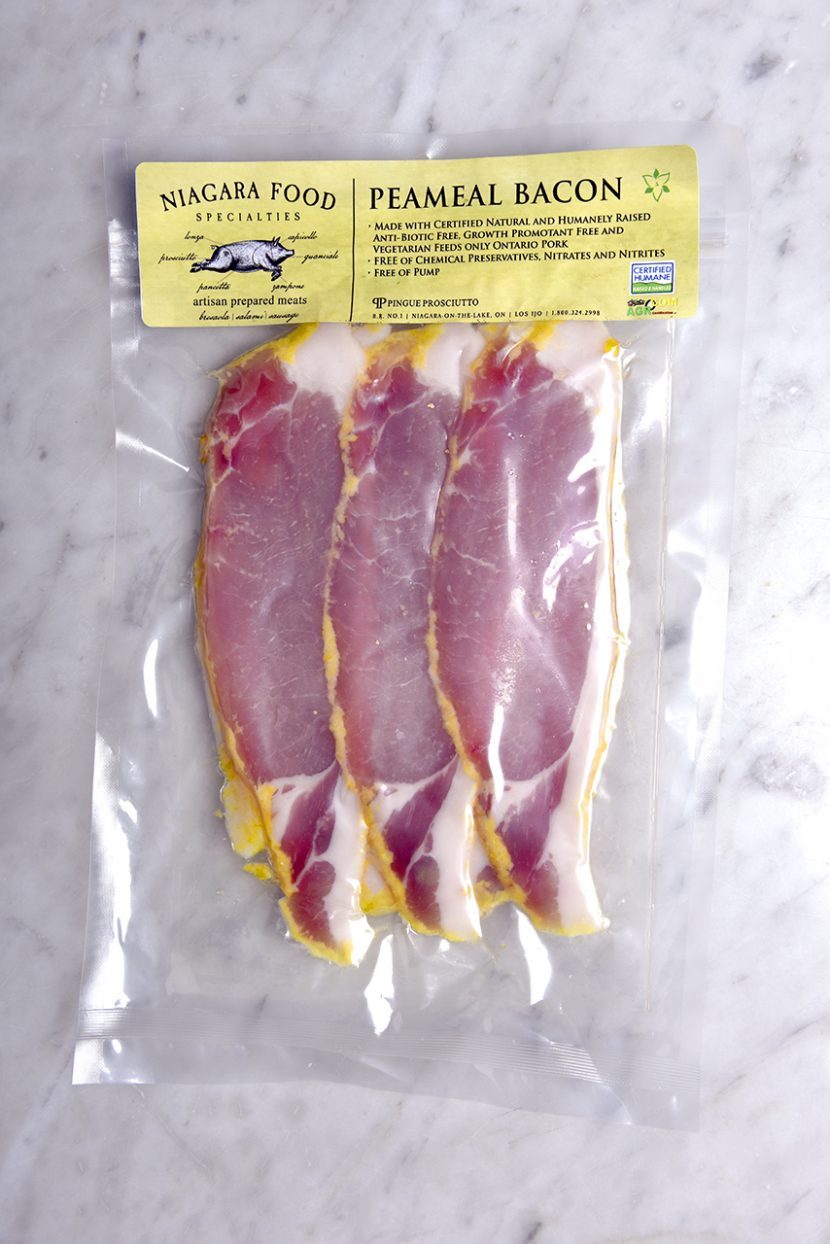 Peameal bacon sandviç