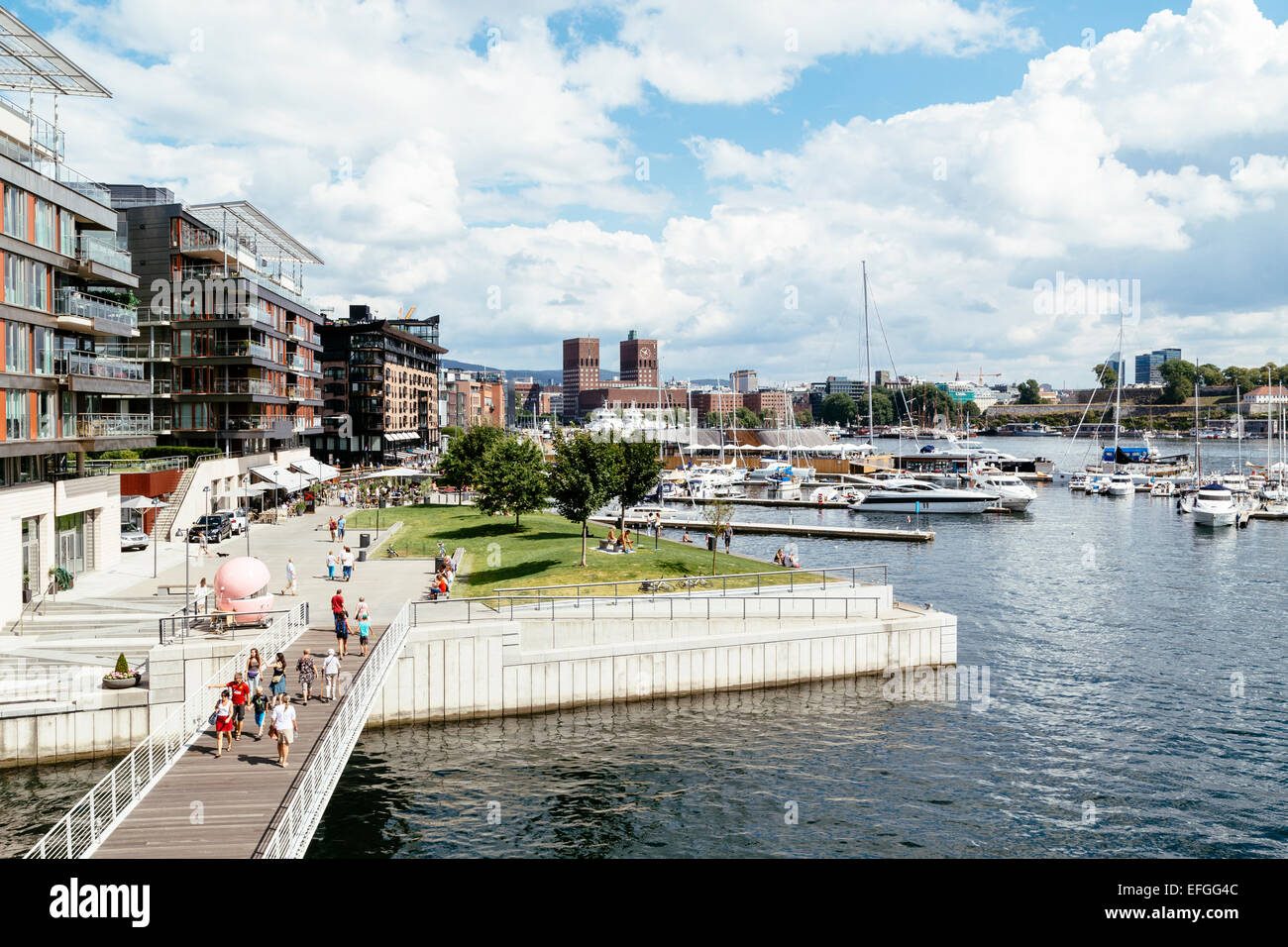 Oslo Aker Brygge + Tjuvholmen