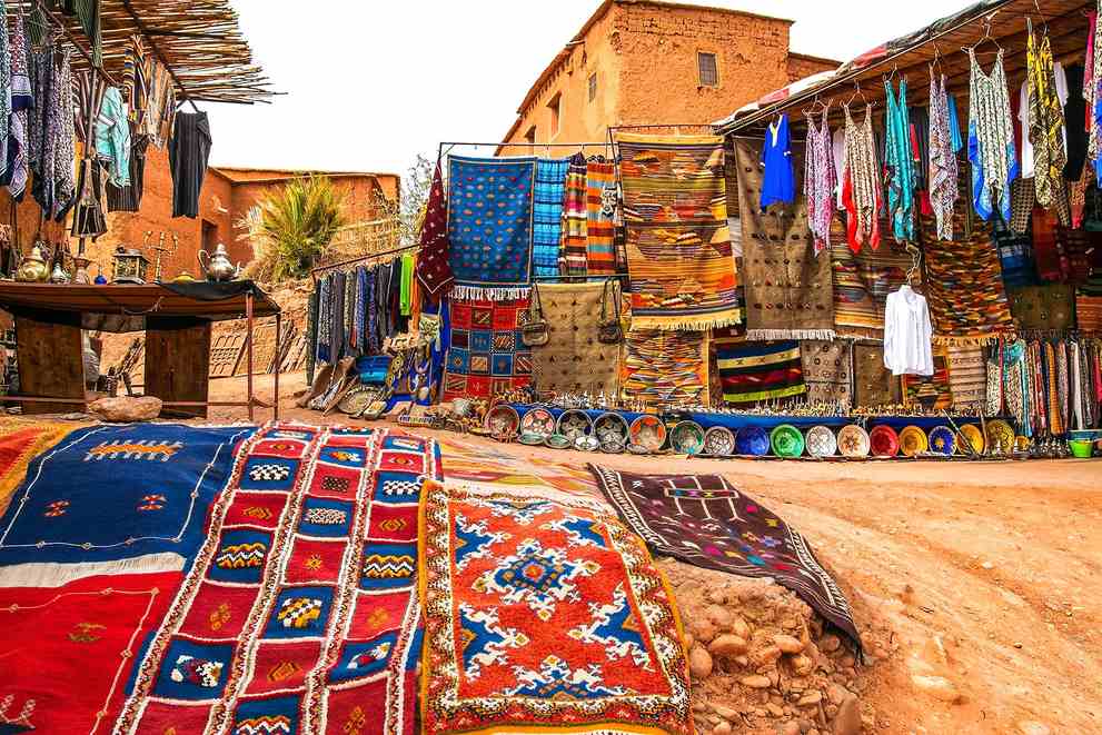 Ouarzazate Pazarı (Souk) & Avenue Mohammed V