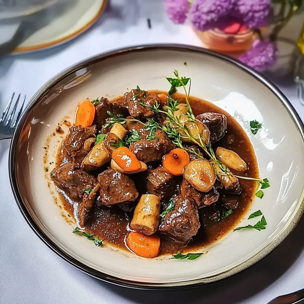 Paris: boeuf bourguignon