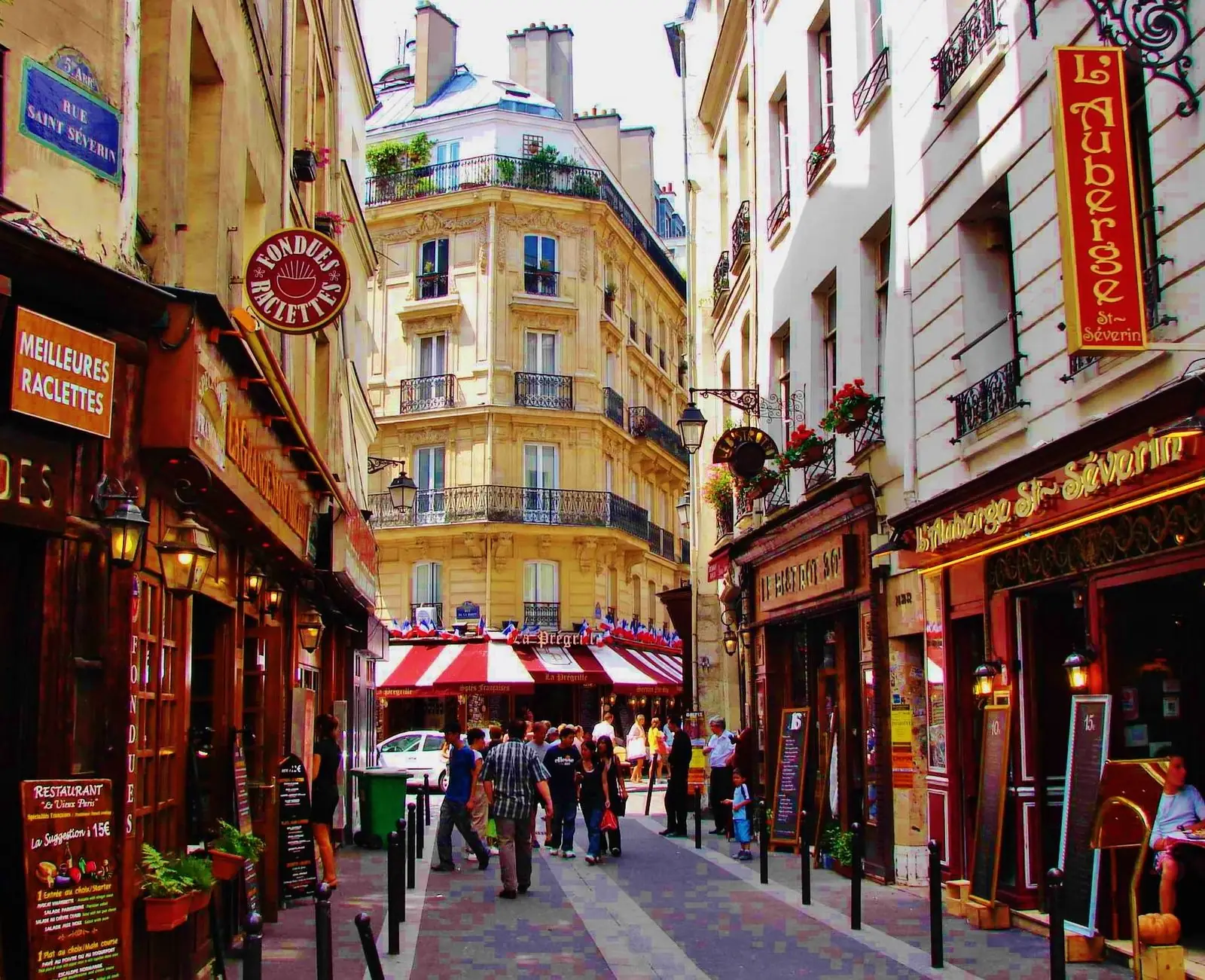 Paris: saint germain ve quartier latin