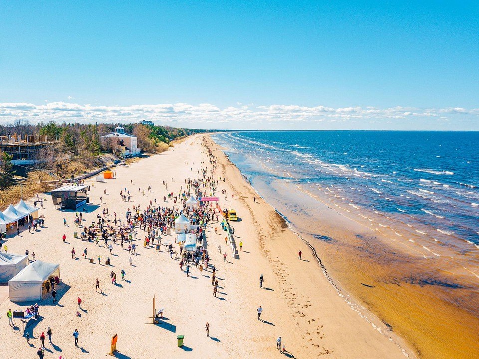 Jūrmala (Baltık Plaj Kasabası, günübirlik)