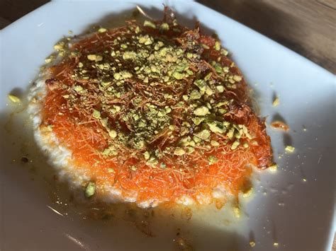 Kunafa + luqaimat