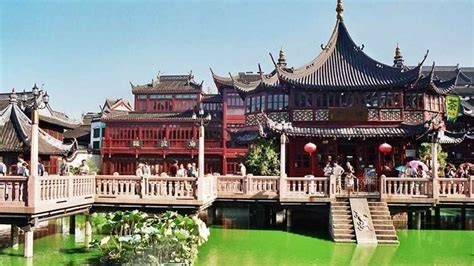 Şanghay Yu Bahçesi + Çarşı (Yuyuan)