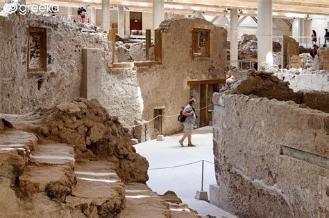 Santorini Akrotiri Antik Kenti