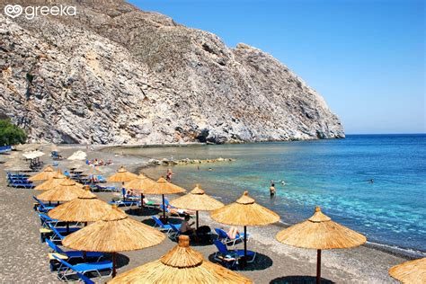 Santorini Perissa & Perivolos Plajı
