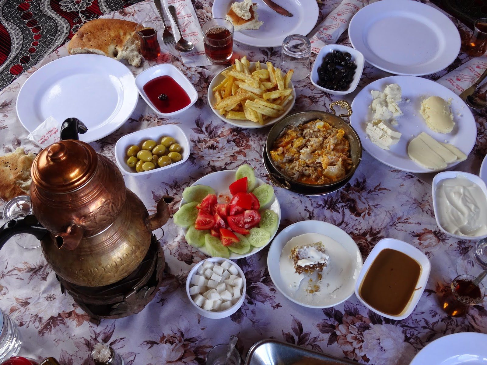 Şirince köy kahvaltısı