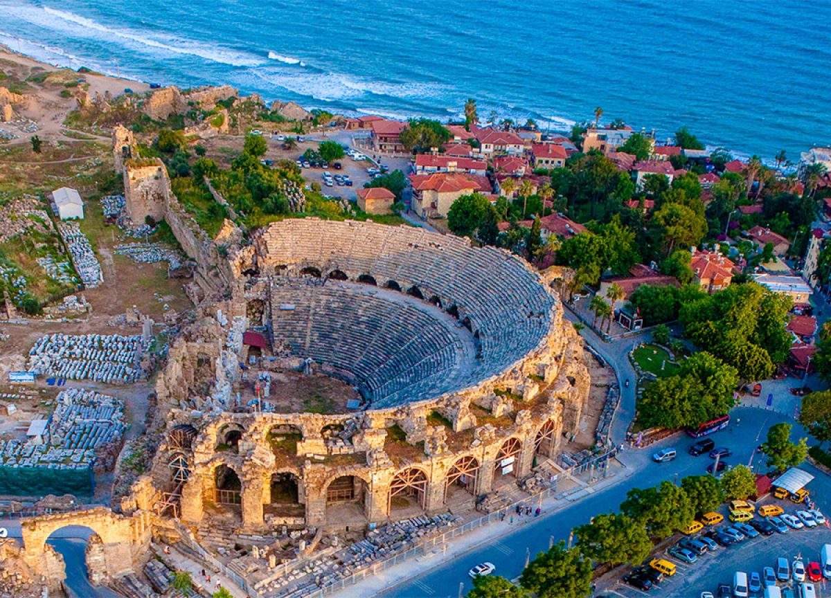 Side Side Antik Kenti + Agora + Sütunlu Cadde