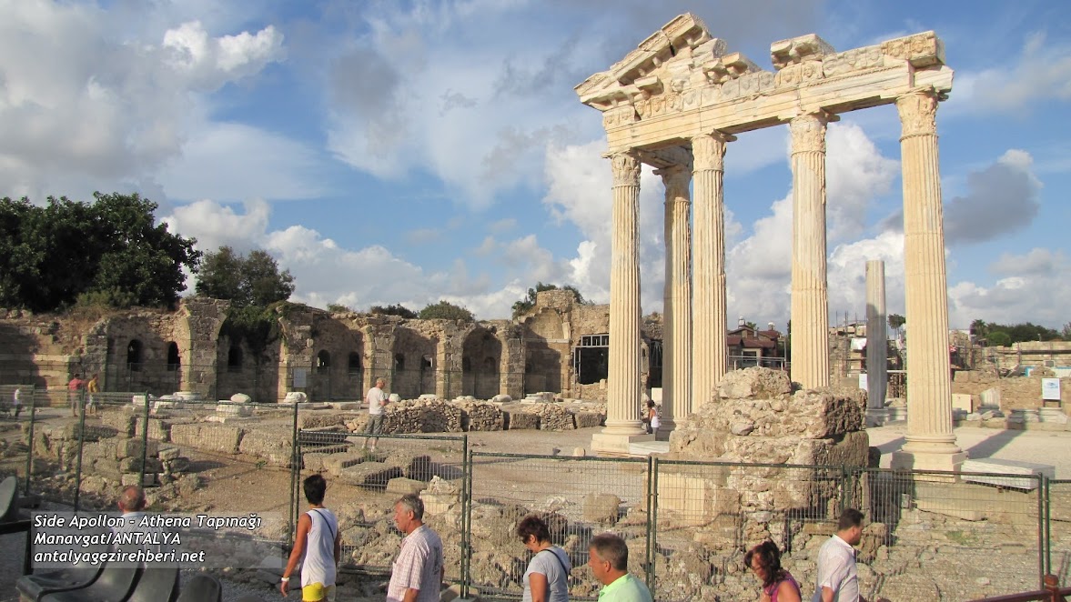 Side Athena ve Apollon Tapınakları + Bizans Bazilikası
