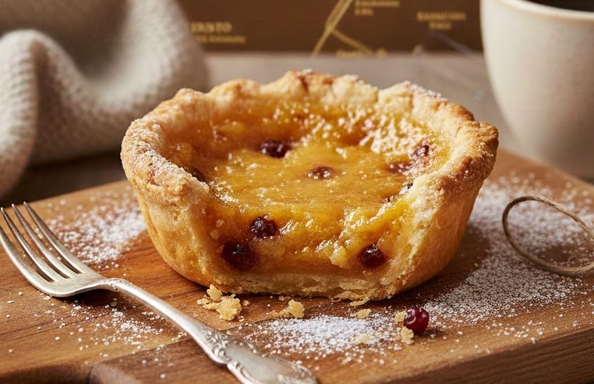 Butter tart + maple şeker