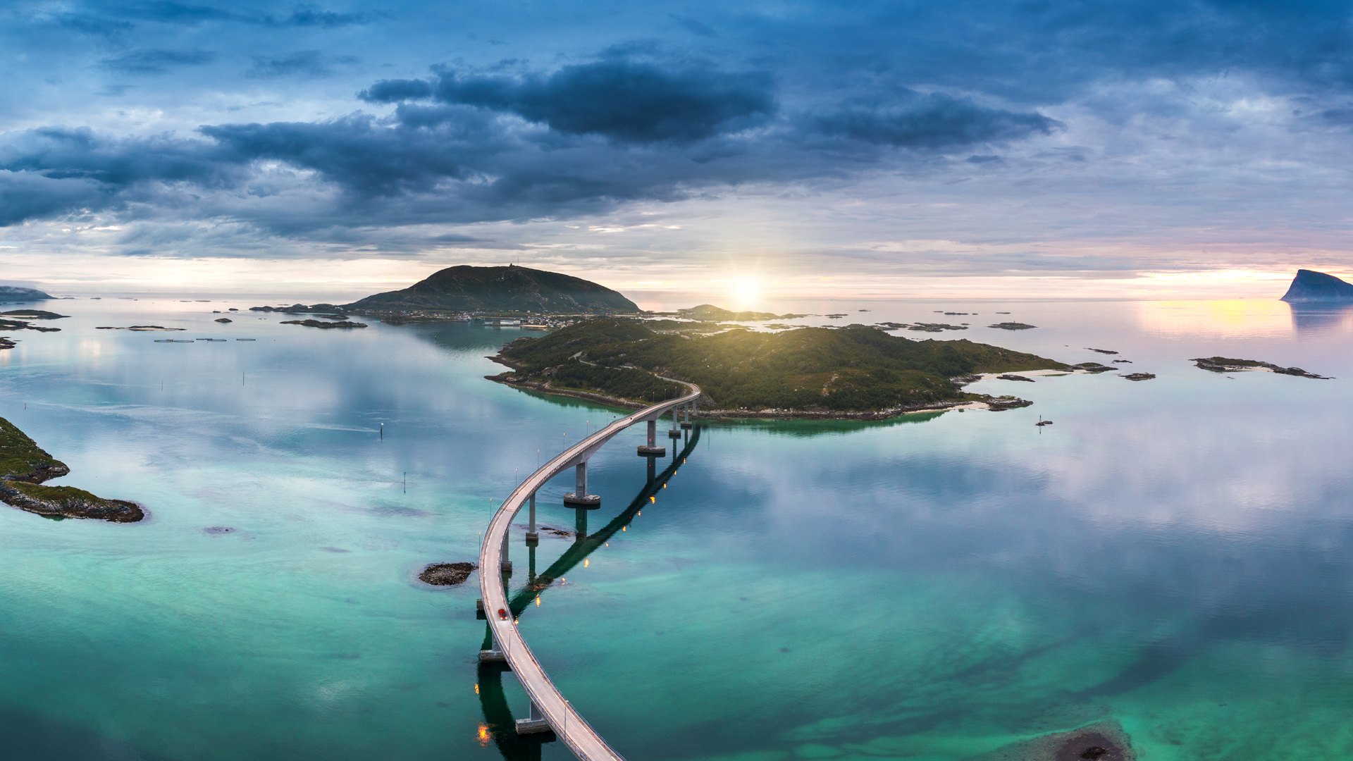 Sommarøy & Fiyort Manzaraları (Kvaløya)