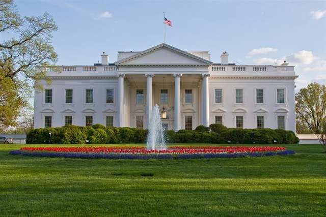 Washington Beyaz Saray (dışarıdan)